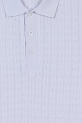 Waffle Texture Men's Smart Polo